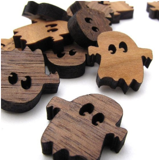 Halloween ghost charms earrings